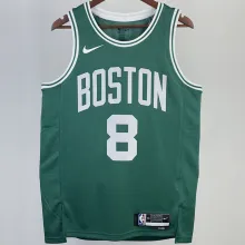 2023/24 Celtics  PORAIGIS #8 Green NBA Jerseys 热压