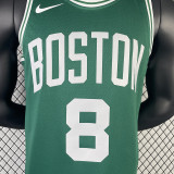 2023/24 Celtics  PORAIGIS #8 Green NBA Jerseys 热压