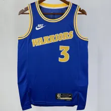 2023/24 Lakers PAUL #3 Blue Retro NBA Jerseys 热压