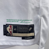 2023/24 Celtics TATUM #0  White Retro NBA Jerseys 热压