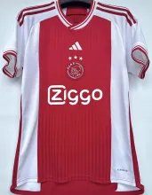 2023/24 AA 1:1 Quality Home Red Fans Soccer Jersey