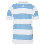 2023 Argentina RUGBY WORLD CUP Home Blue White Rugby Jersey  阿根廷