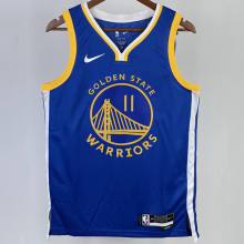 2023/24 Warriors THOMPSON #11 Blue  NBA Jerseys