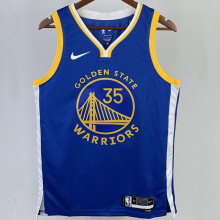 2023/24 Warriors DURANT #35 Blue  NBA Jerseys