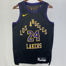 2023/24 Lakers BRYANT #24 Black City Edition NBA Jerseys