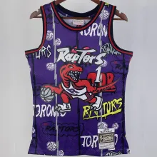 1998/99 Timberwolves MCGRADY #1 Purple Retro NBA Jerseys 热压