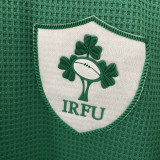 2023 Irish IRFU  RUGBY WORLD CUP Home Green Rugby Jersey  Ireland爱尔兰
