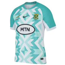 2023/24 South Africa Away White Rugby Jersey  南非 胸前有广告