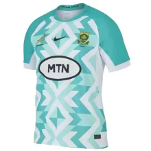 2023/24 South Africa Away White Rugby Jersey  南非 胸前有广告