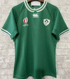 2023 Irish IRFU  RUGBY WORLD CUP Home Green Rugby Jersey  Ireland爱尔兰