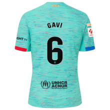 GAVI #6 BA 1:1 Third Blue Fans Soccer Jersey  2023/24 (LaLiga Font 西甲字体) ★★