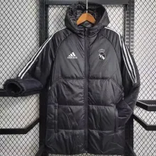 2023/24 RM Black Cotton Jacket 白三边
