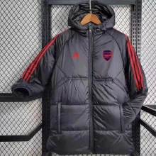 2023/24 ARS Black Cotton Jacket 红三边