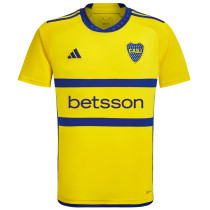 2023/24 Boca Away Yellow Fans Soccer Jersey