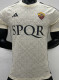 2023/24 Roma Away White Plasyer Version Soccer Jersey