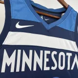 2023/24 Timberwolves TOWNS #32 Sapphire Blue  NBA Jerseys