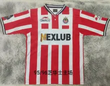 1995/96 Chivas Home Red Retro Soccer Jersey