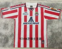 1997/98 Chivas Home Red Retro Soccer Jersey