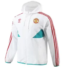 2023/24 M Utd White Windbreaker