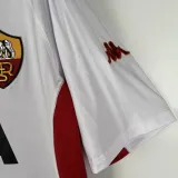 2001/02 Roma Away White Retro Soccer Jersey