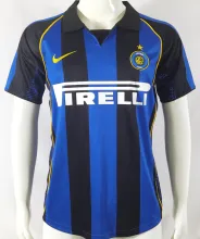 2001/02 In Milan Home Retro Soccer Jersey