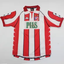 1999/01 Red Star Home Retro Fans Soccer Jersey