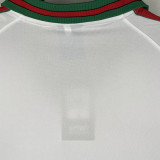 1996/97 Portugal Away White Retro Soccer Jersey