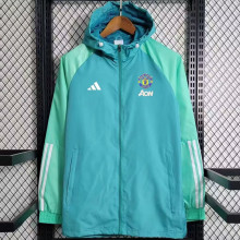 2023/24 M Utd Green Windbreaker