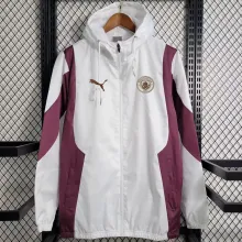 2023/24 Man City White Windbreaker