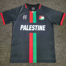 2023/24 Palestine Black Fans Soccer Jersey