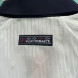 1998 England Home White Retro Long Sleee  Jersey