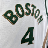 2023/24 Celtics HOLIDAY #4  White City Edition NBA Jerseys