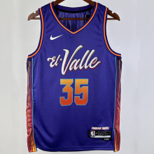 2023/24 Suns DURANT #35 Purple City Edition NBA Jerseys