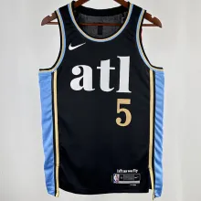 2023/24 Eagles MURRAY #5 Black City Edition NBA Jerseys