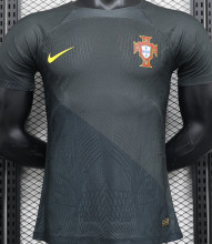 2023/24 Portugal Special Edition Black Grey Player Version Jersey