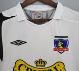 2006 Colo-Colo Home White Retro Long Sleeve Jersey