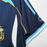 2006 Argentina Away Retro Fans Soccer Jersey