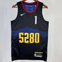 2023/24 Nuggets PORTER JR. #1 Black City Edition NBA Jerseys