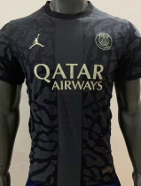 2023/24 PSG Third Black Player Version Soccer Jersey