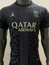 2023/24 PSG Third Black Player Version Soccer Jersey