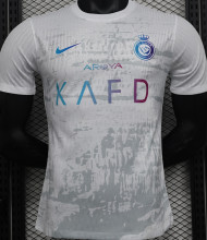 2023/24 Al Nassr Third White Player Version Soccer Jersey