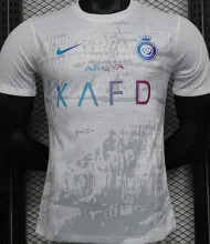 2023/24 Al Nassr Third White Player Version Soccer Jersey