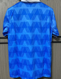1989 Lazio Home Blue Retro Soccer Jersey
