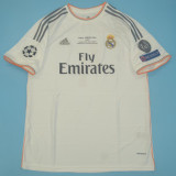 RONALDO # 7 RM Home Retro Jersey 2013/14 (Have All Patch) (9) 全套章 +2014胸前小字 ★★