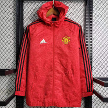 2023/24 M Utd Red Windbreaker