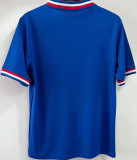 1971 France Home Blue Retro Soccer Jersey