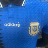 1994 Argentina Away Retro Player Version Soccer Jersey
