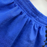 1994 Argentina Away Blue Retro Shorts Pants