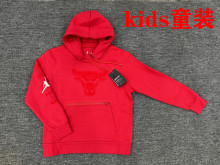 2023/24 Bulls Kids  NBA Red Hoody