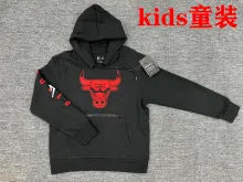 2023/24 Bulls Kids  NBA Black Hoody